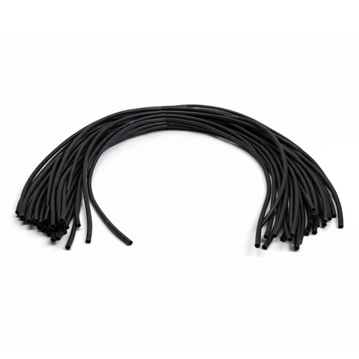 [736100-BDL] GROW1 Pre-Cut 36 Black Vinyl Irrigation Whips - I.D. 3/16in x 36in (25pcs/Pack)