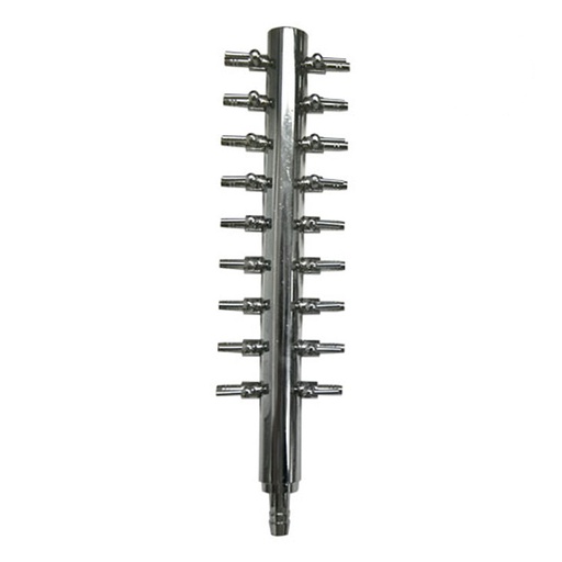 [861118] Chrome Air Divider 18 Outlet