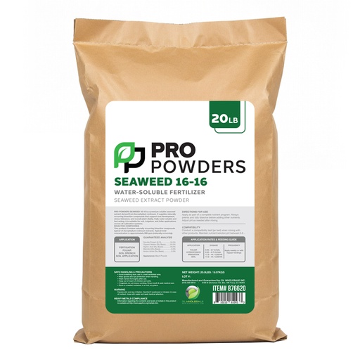 [876620] Pro Powders Seaweed 16-16 (Seaweed Extract Powder) 20lbs