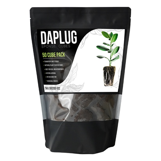[880200-50C] DaPlug Sponge Cubes Bulk (50pcs/Bag)