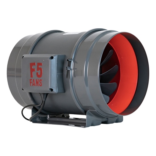 [981608] F5 Fans Turbo EC Inline Fan 8in