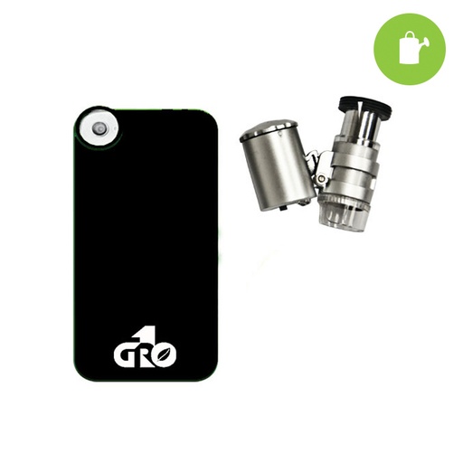 [999095] Grow1 LED Binocular Microscope w/ Iphone 4 Case