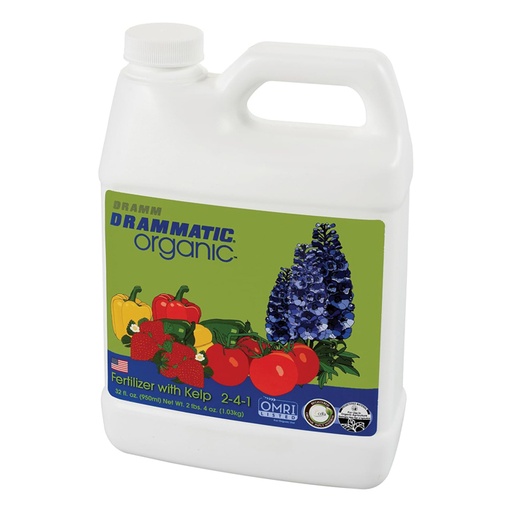 [DR10-24111] DRAMM DRAMMATIC Organic Fertilizer w/ Kelp 32 fl oz