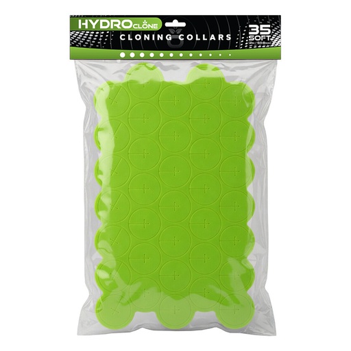 [EC-672035-GR] Hydro Clone Cloning Collars Green Soft (35pcs/Pack)