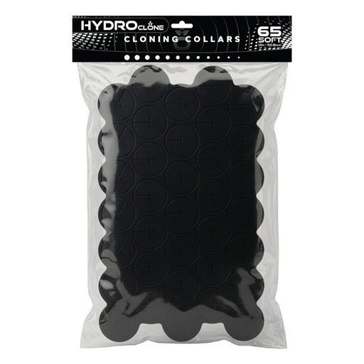 [EC-672065-BK] Hydro Clone Cloning Collars Black Soft (65pcs/Pack)