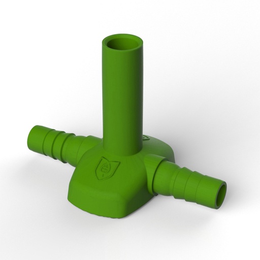 [FF1725] FloraFlex Pot Pro | Platform Fitting - Tee (12-pack)