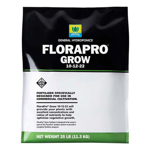 [HGC718028] General Hydroponics FloraPro Grow 25lbs