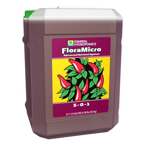 [HGC718135] General Hydroponics FloraMicro 6 Gallon