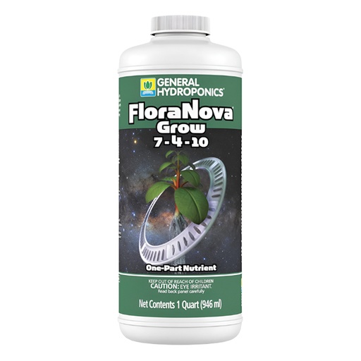 [HGC718800] General Hydroponics FloraNova Grow 1 Quart