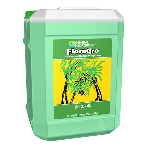 [HGC718992] General Hydroponics FloraGro 6 Gallon
