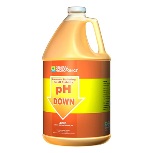 [HGC722125] General Hydroponics pH Down 1 Gallon