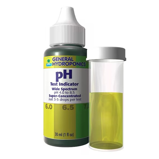 [HGC722145] General Hydroponics pH Test Indicator Kit 1 fl oz
