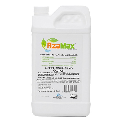 [HGC724475] General Hydroponics AzaMax 1 Quart