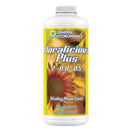 [HGC732024] General Hydroponics Floralicious Plus 1 Quart