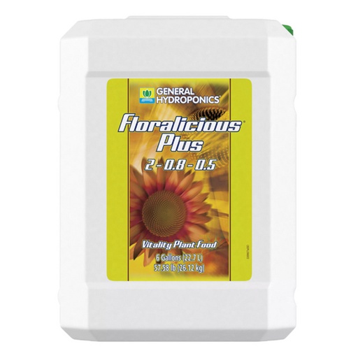 [HGC732025] General Hydroponics Floralicious Plus 6 Gallon