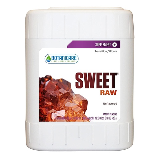 [HGC732314] Botanicare Sweet Carbo Raw 5 Gallon