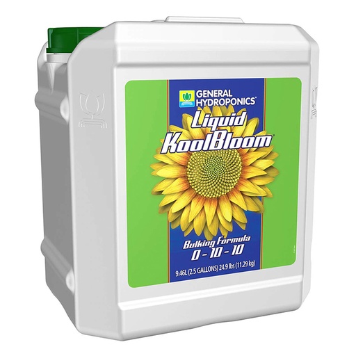 [HGC732539] General Hydroponics Liquid KoolBloom 2.5 Gallon
