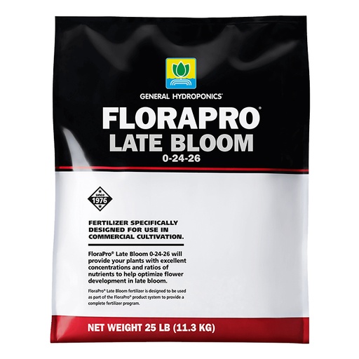 [HGC733010] General Hydroponics FloraPro Late Bloom 25lbs