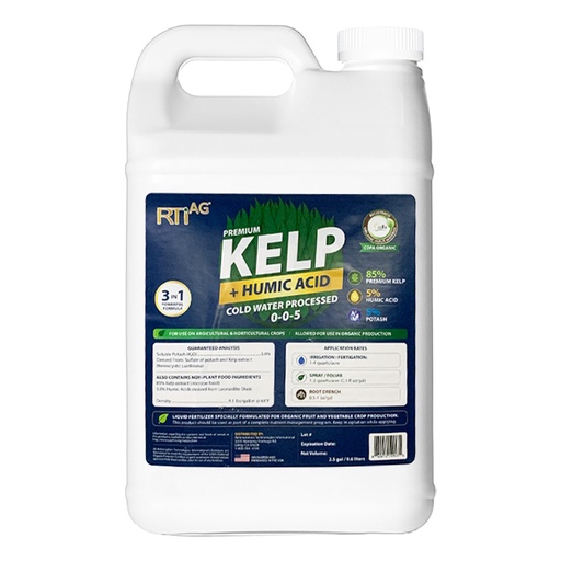 [KP6028] Xtreme Gardening RTI AG Kelp + Humic Acid 0-0-5 2.5 Gallons