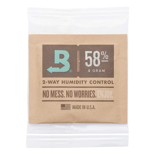 [MB58-08-OWB] Boveda 2-Way Humidity Control Pack 58% RH 8g Bulk Individually Wrapped (300pcs/Case)