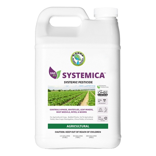 [SNS-SYSTEMICA-2.5GAL-SAMPLE] SNS Systemica Systemic Pesticide 2.5 Gallon (SAMPLE)