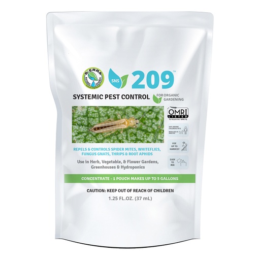[SNS209-POUCH-SAMPLE] SNS 209 Systemic Pest Control Pouch 1.25 fl oz (SAMPLE)