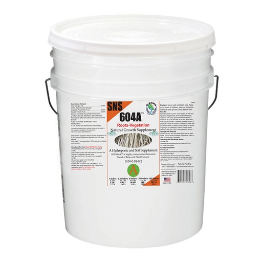 [SNS604A-5 GAL] SNS 604A Growth Stimulator Concentrate 5 Gallon