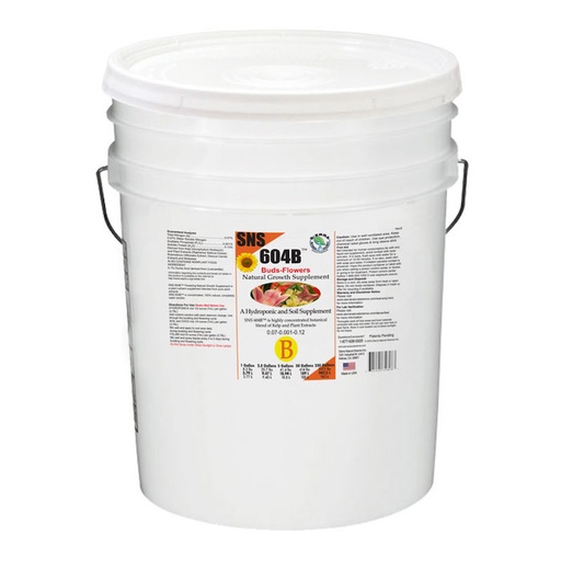 [SNS604B-5 GAL] SNS 604B Growth Stimulator Concentrate 5 Gallon